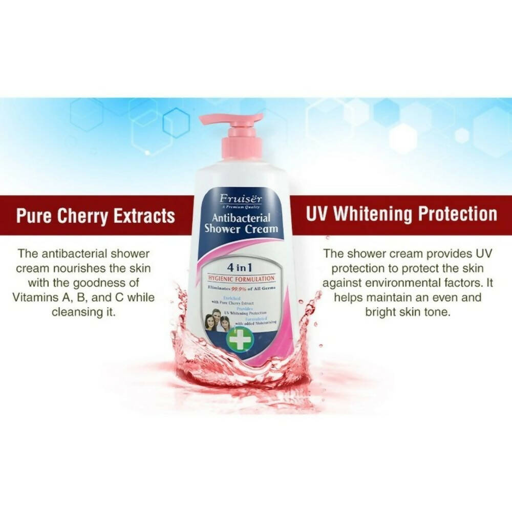 Fruiser Antibacterial Shower Cream With Cherry Vanilla | Grocsy