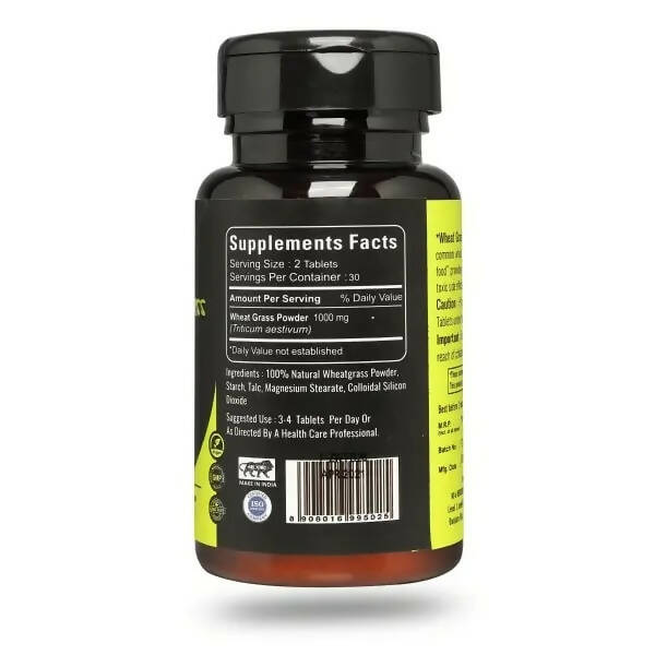 Herbxpert Wheatgrass Tablets | Grocsy