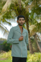 Sandrift Olive Shacket by Hilo Design | Grocsy