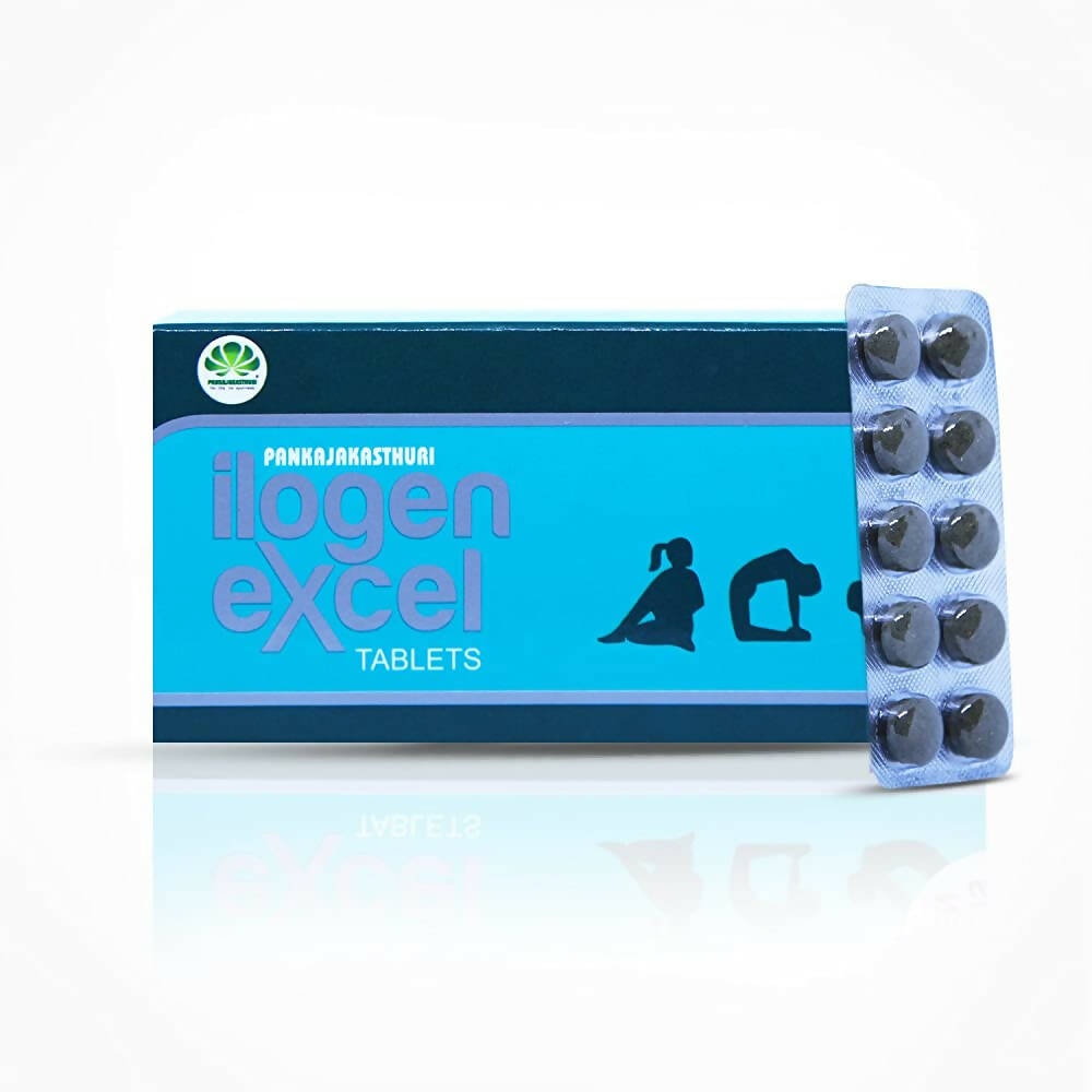 Pankajakasthuri Ilogen Excel Tablets | Grocsy