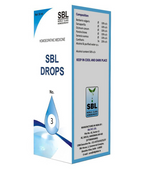 SBL Homeopathy Drops No. 3 | Grocsy