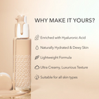 Kay Beauty By Katrina Kaif Hydrating Foundation - 100P Light | Grocsy