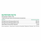 Bliss Welness Moringa Biopiperine Tablets | Grocsy