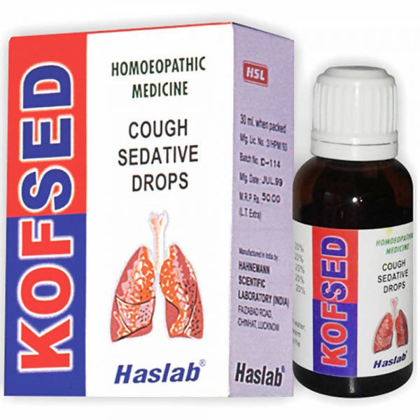 Haslab Homeopathy Kofsed Cough Sedative Drops | Grocsy