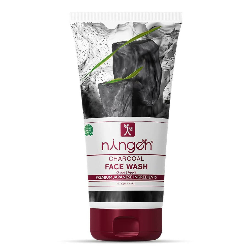 Ningen Charcoal Face Wash | Grocsy