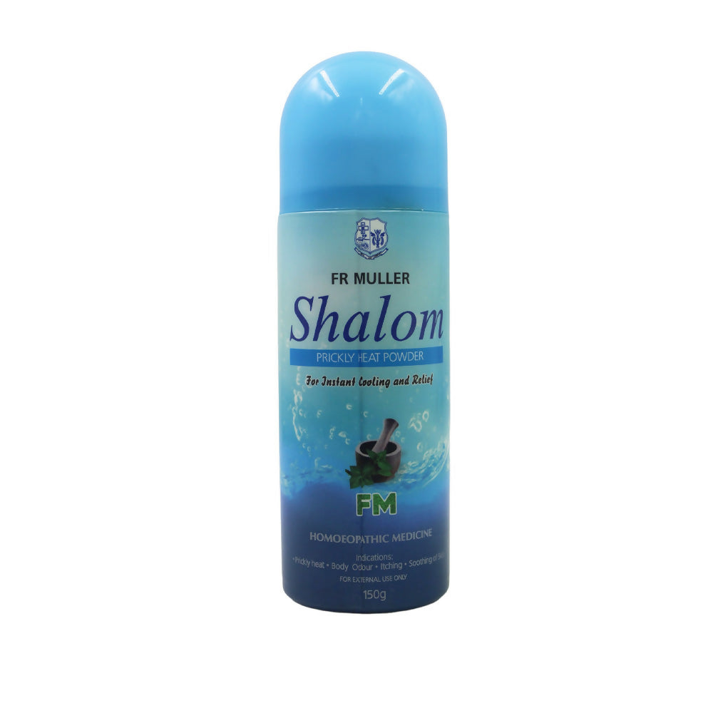 Father Muller Shalom Prickly Heat Powder(Blue) | Grocsy