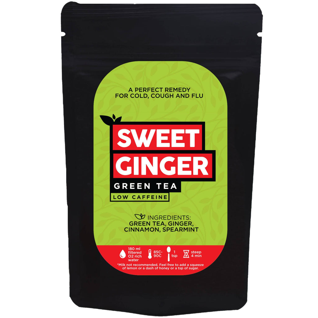 The Tea Trove - Sweet Ginger Green Tea | Grocsy