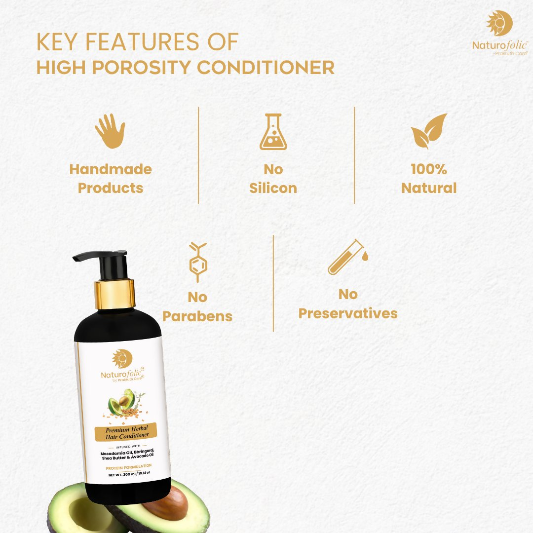 Prakruth Care Premium Herbal High Porosity Conditioner | Grocsy