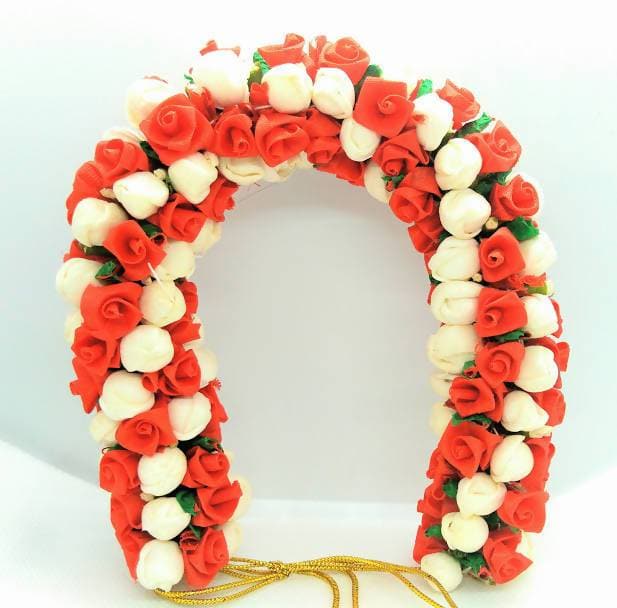 Orange Flower Mogra Gajra | Grocsy