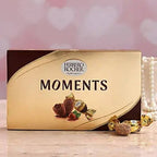 Premium Beads Rakhi & Ferrero Rocher Moments Box | Grocsy