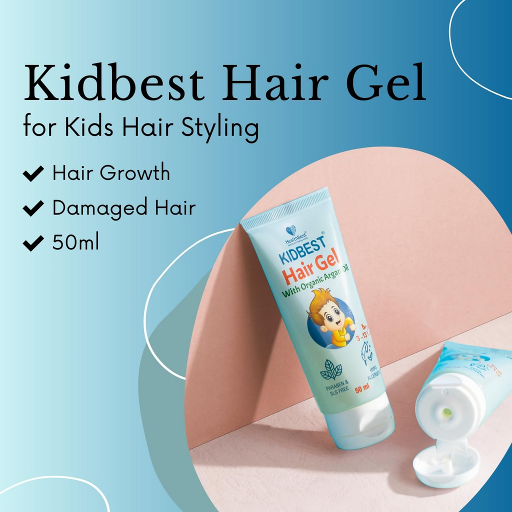 HealthBest Kids Hair Styling Gel | Grocsy
