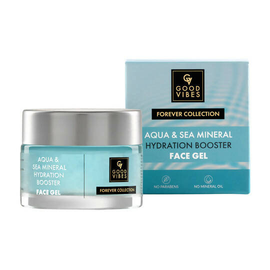 Good Vibes Aqua & Sea Mineral Hydration Booster Face Gel | Grocsy