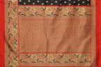 Vamika Black Printed Art Silk Saree | Grocsy