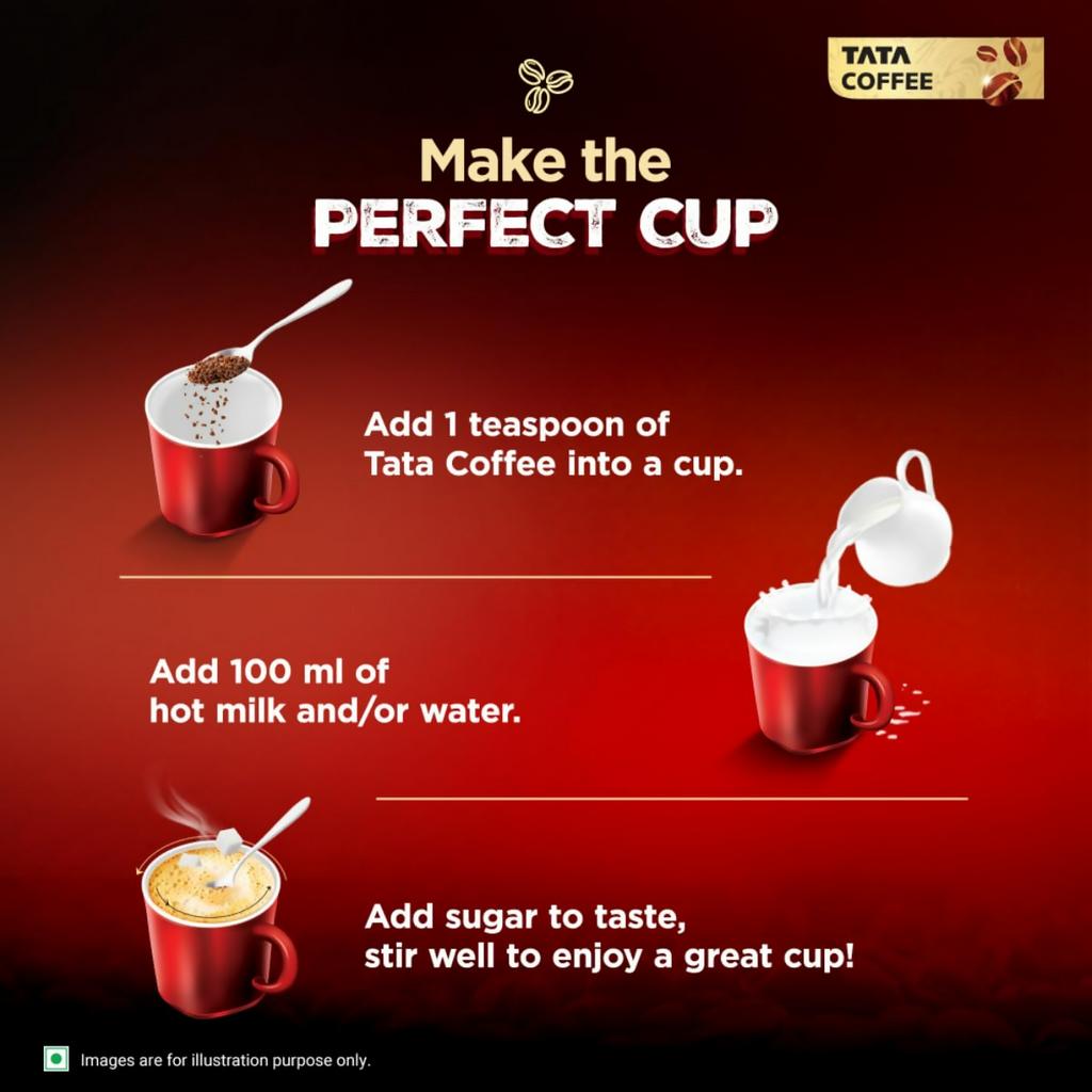 Tata Coffee Grand Premium Instant Coffee Powder | Grocsy
