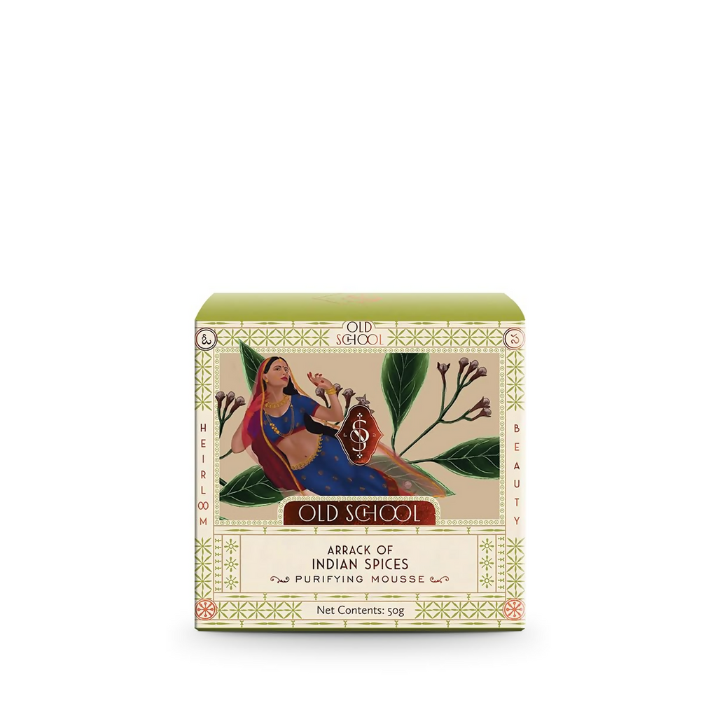 Old School Rituals Arrack of Indian Spices Purifying Mousse Natural Face Moisturizer | Grocsy