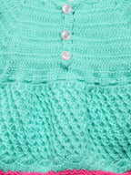 Chutput Kids Green Coloured Solid Pullover Sweater | Grocsy