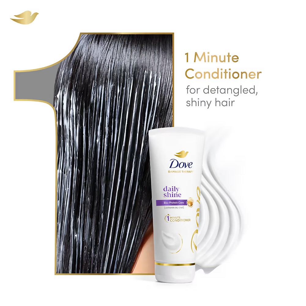 Dove Daily Shine Hair Conditioner with for Smooth & Shiny Hair | Grocsy