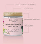 Daughter Earth Sacred Lotus & Vanilla Body Butter | Grocsy