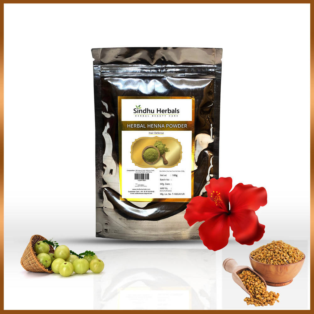 Sindhu Herbals Herbal Henna Powder | Grocsy
