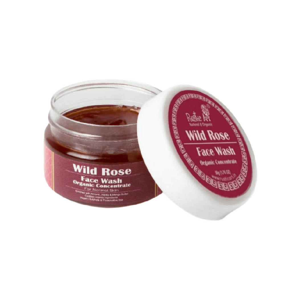 Rustic Art Wild Rose Face Wash | Grocsy
