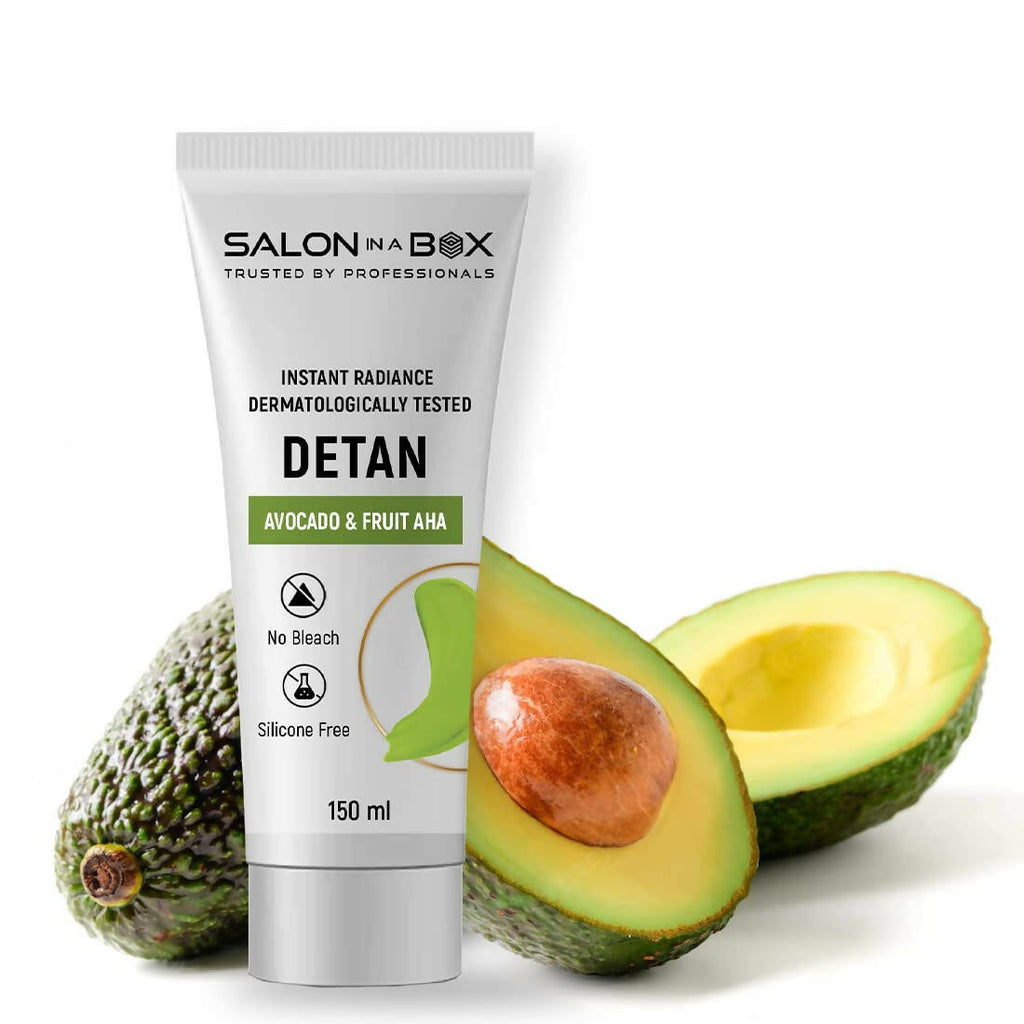 Salon in a Box with Avocado and Fruit AHA Face Pack | Grocsy