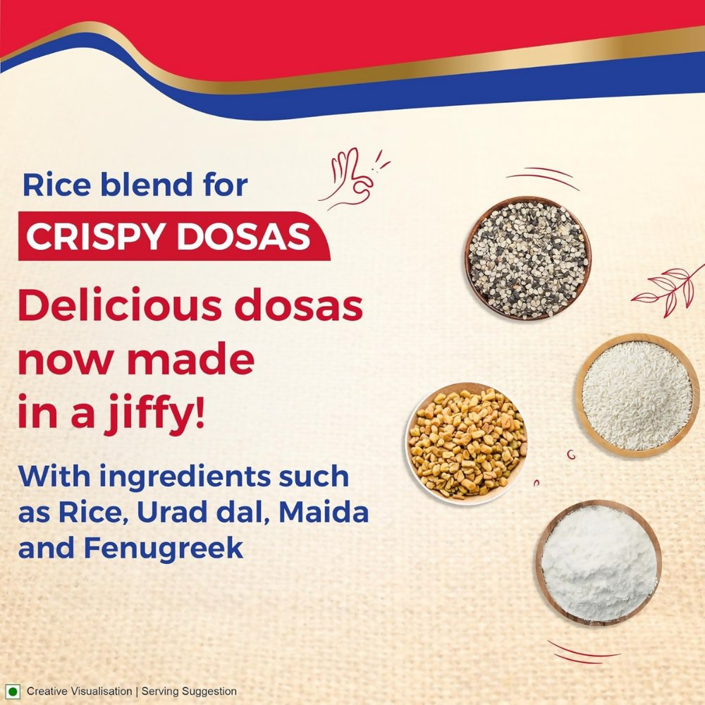 Aashirvaad Instant Mix Rice Dosa | Grocsy