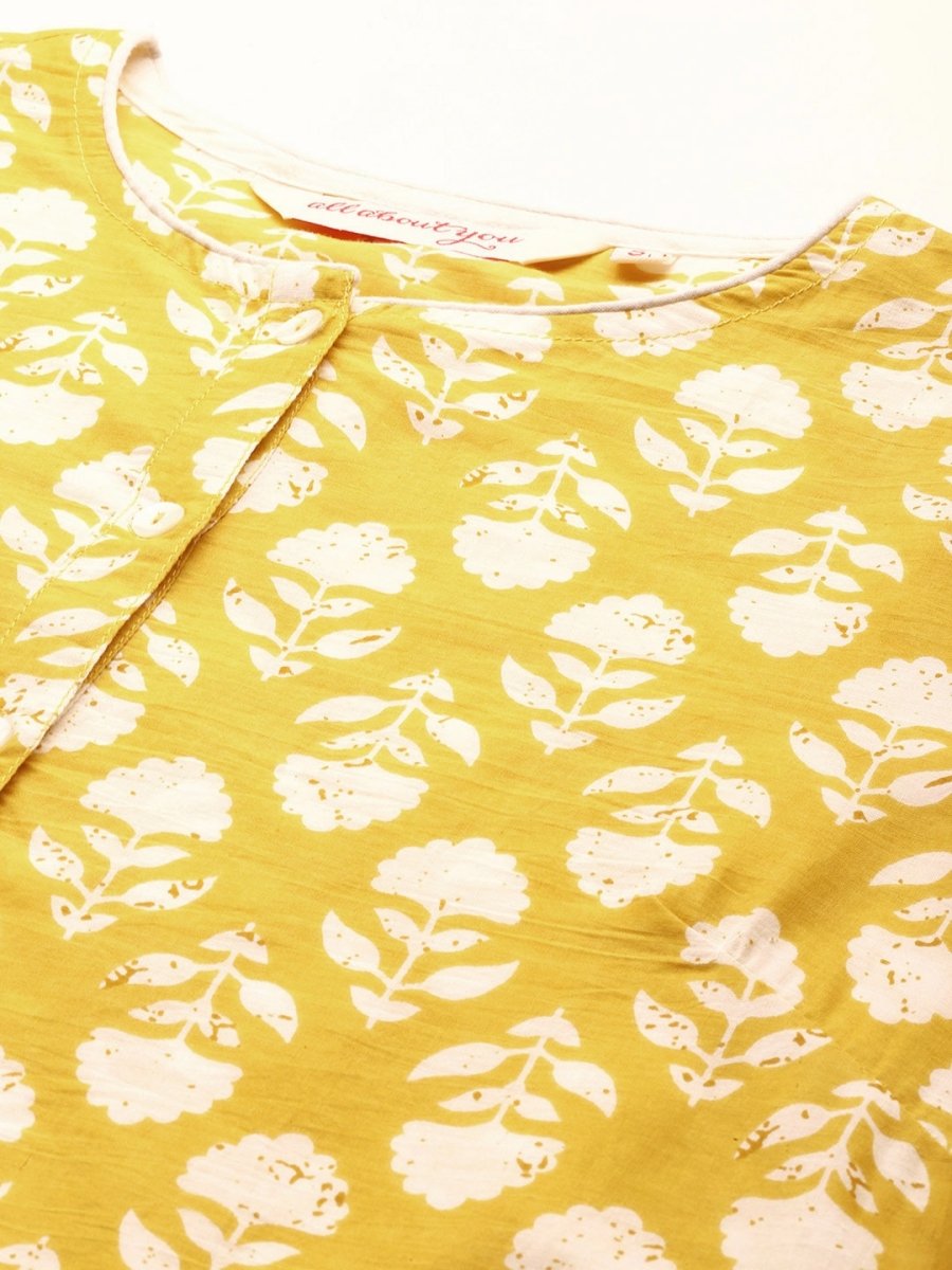 All About You Printed Kurta with Palazzos | Grocsy