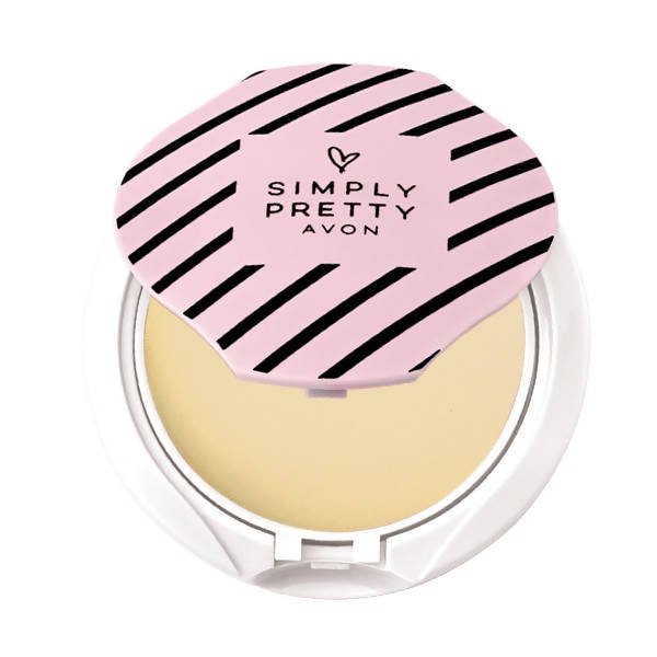 Avon Simply Pretty Smooth and White Whitening Pressed Powder Almond | Grocsy