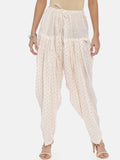 Souchii White Woven Design Patiala | Grocsy