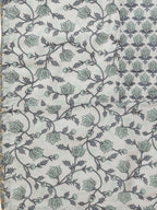 HERE&NOW Women Grey & Olive Green Embroidered Angrakha Kurta with Trousers & With Dupatta | Grocsy