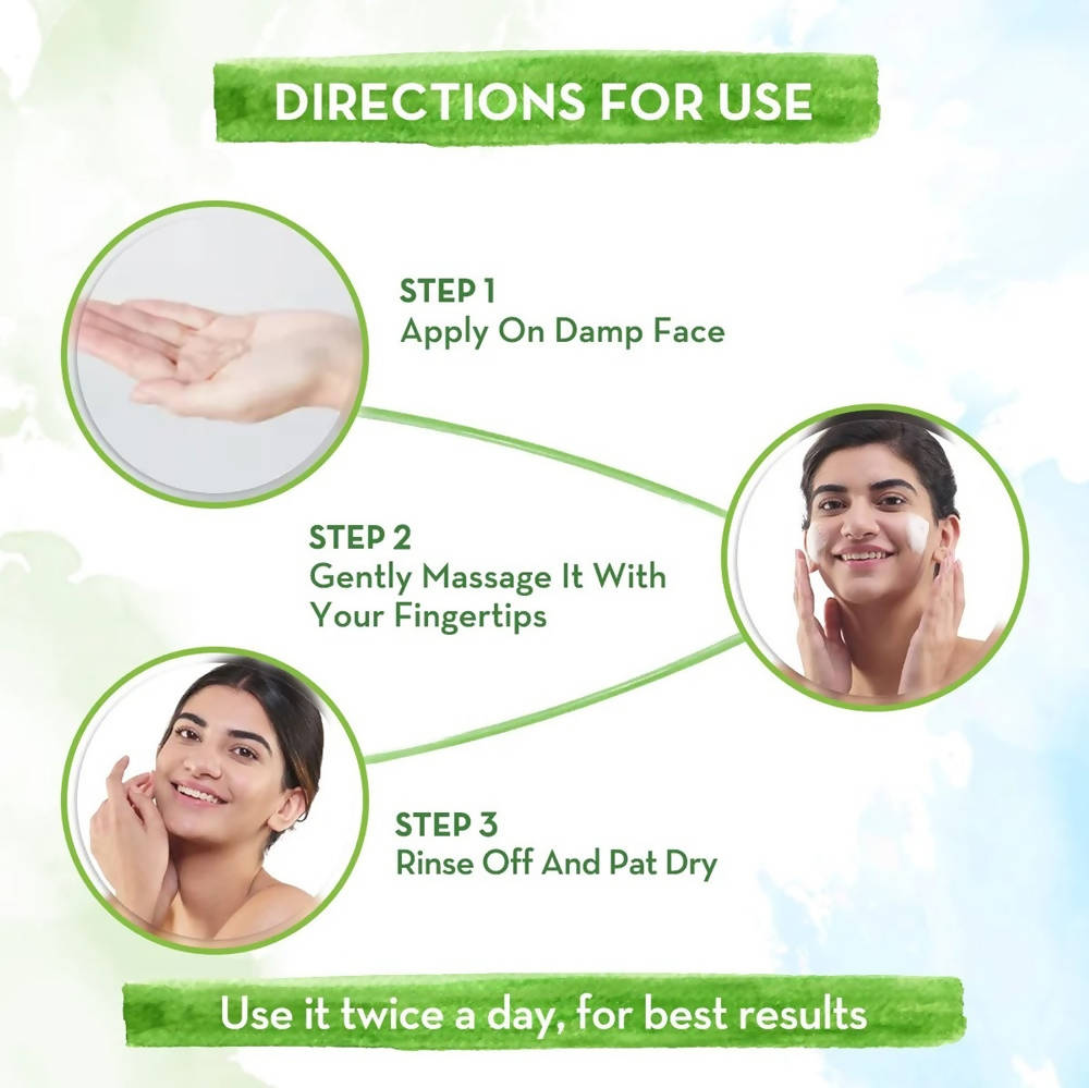 Mamaearth Rice Face Wash With Rice Water & Niacinamide | Grocsy