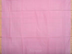 Baby Pink Khadi Cotton Handloom Saree with Pallu Design - Global Threads | Grocsy
