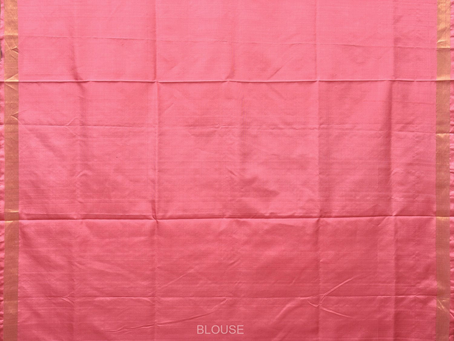 Baby Pink Uppada Silk Handloom Saree with Mango Pallu Design - Global Threads | Grocsy