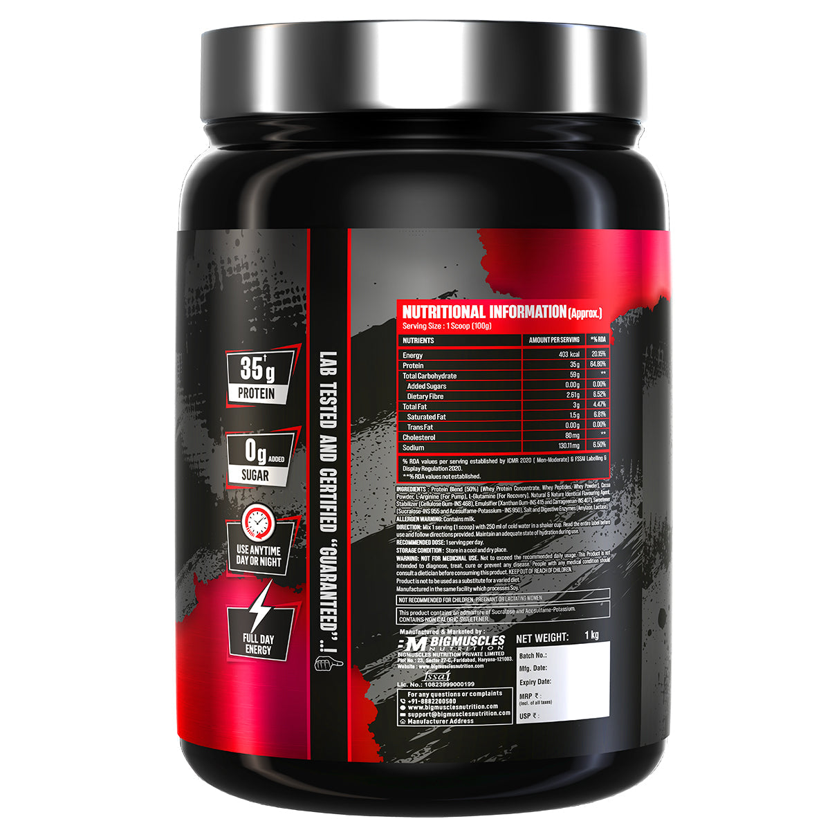 Big Muscles Nutrition Essential Whey | Grocsy