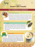 Spag Herbals Premium Instant Badam Milk Powder | Grocsy
