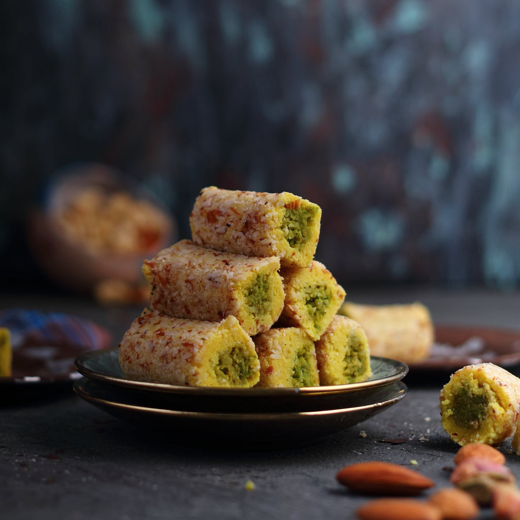 Almond House Badam Kesar Roll | Grocsy