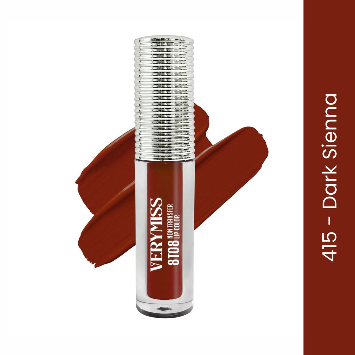 VERYMISS 8 To 8 Non Transfer Lip Color - 415 Dark Sienna | Grocsy