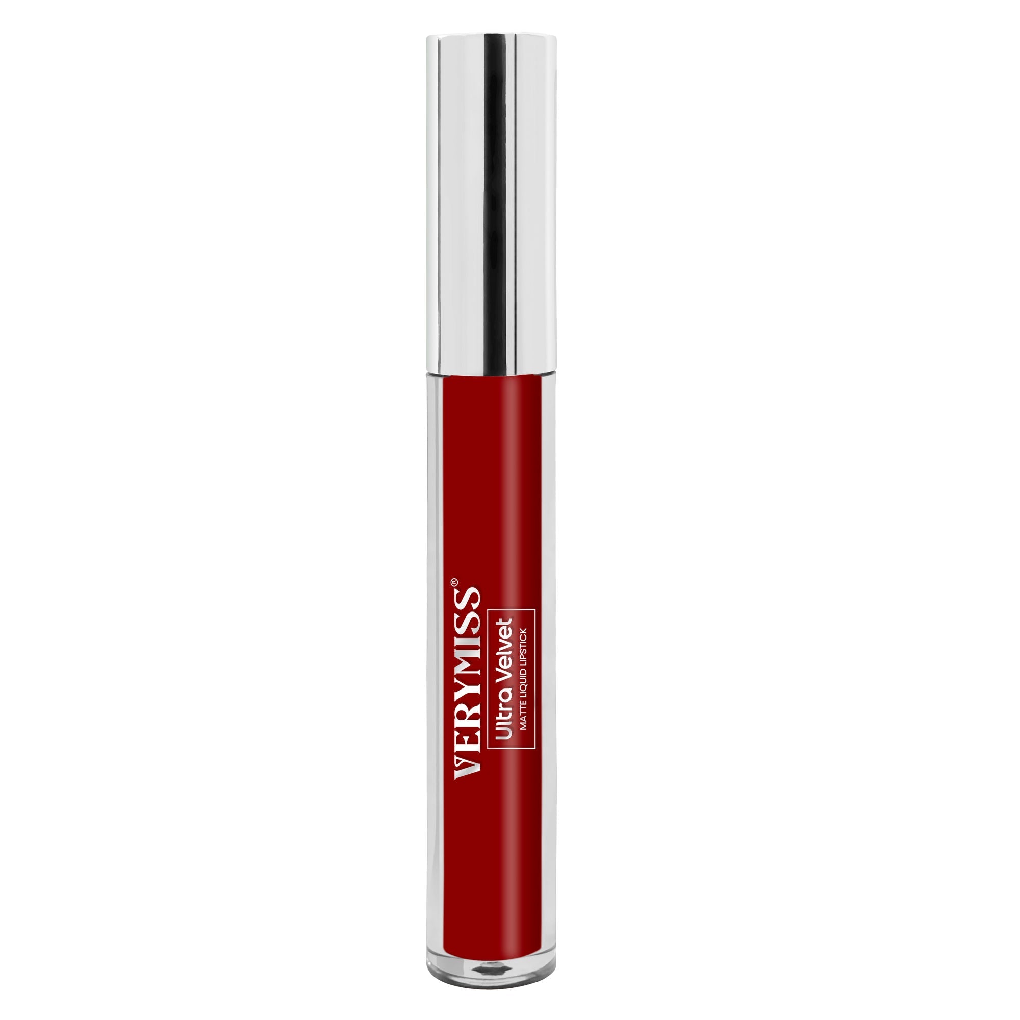 VERYMISS Ultra Velvet Matte Liquid Lipstick - 204 Burgandy Red | Grocsy