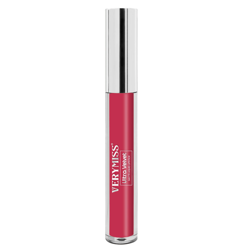VERYMISS Ultra Velvet Matte Liquid Lipstick - 211 Cerise Pink | Grocsy