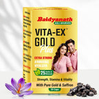 Baidyanath Vita Ex Gold Plus Capsules | Grocsy