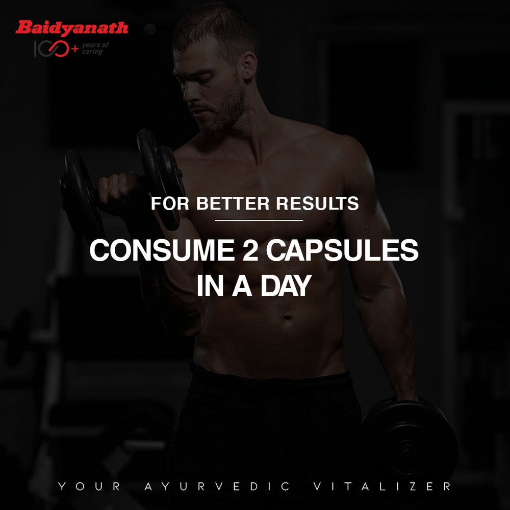 Baidyanath Vita Ex Gold Plus Capsules | Grocsy