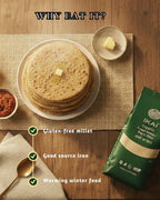 IKAI Organic Pearl Millet/Bajra Atta | Grocsy