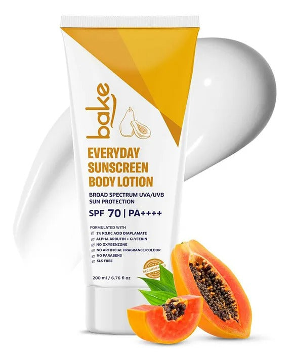 Bake Everyday Sunscreen Body Lotion SPF 50 PA+++ | Grocsy