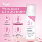 Bake Super Glow+ Glazed Peptide Barrier Repair Moisturizer | Grocsy