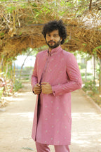 Frein Designer Kurta Jacket Set by Hilo Design | Grocsy