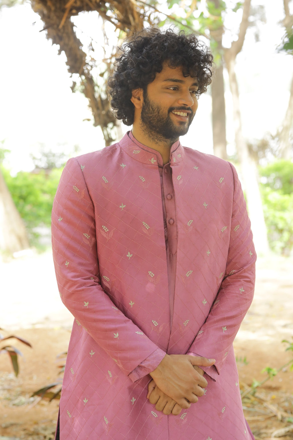 Frein Designer Kurta Jacket Set by Hilo Design | Grocsy