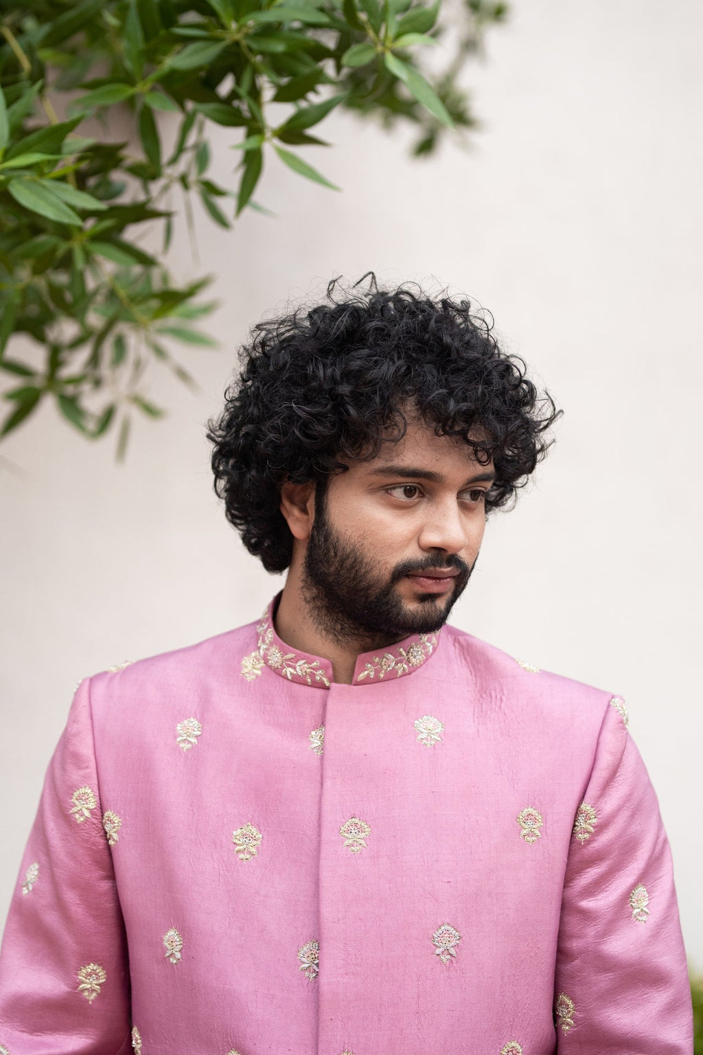 Purple Designer Sherwani by Hilo Design | Grocsy