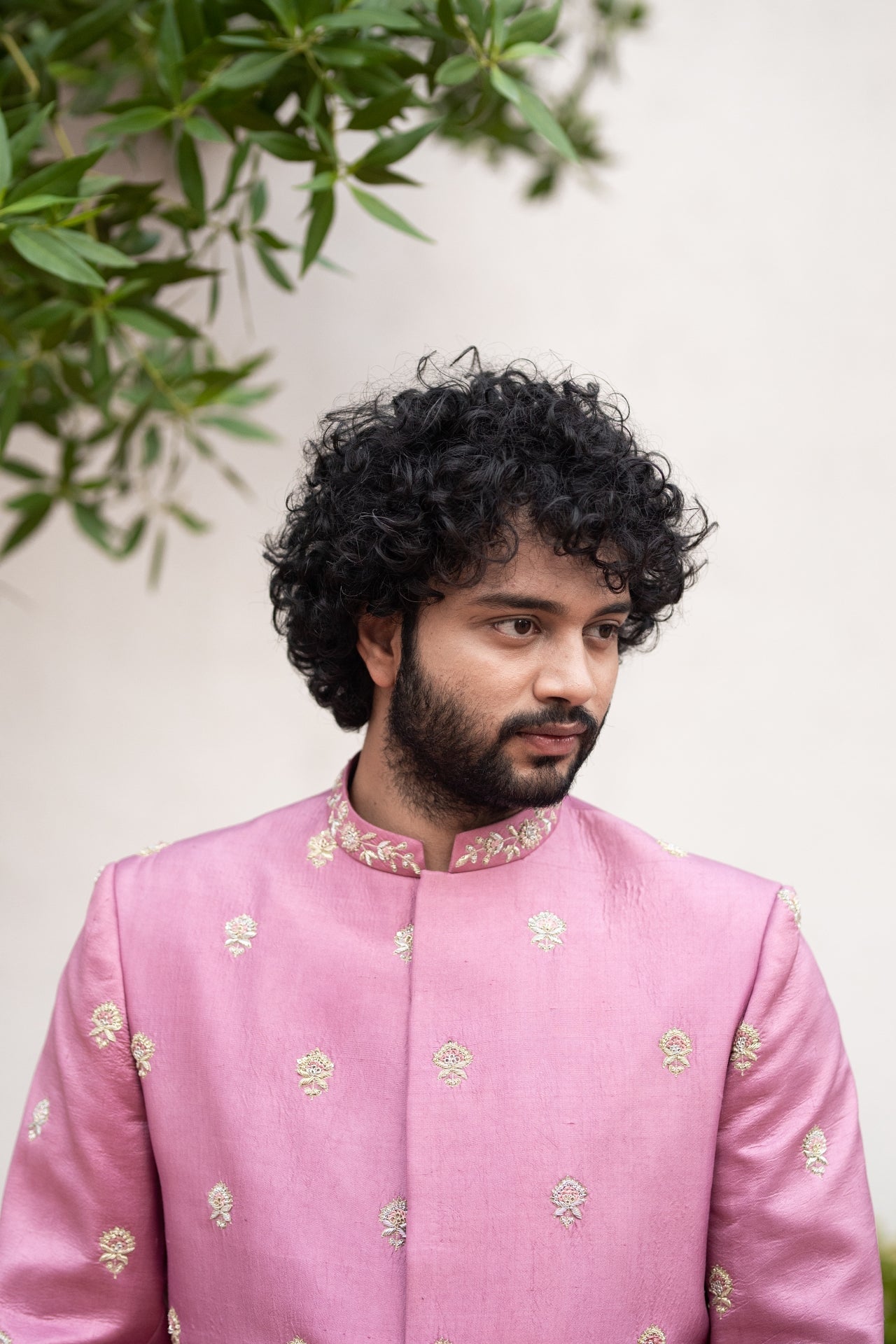 Purple Designer Sherwani by Hilo Design | Grocsy