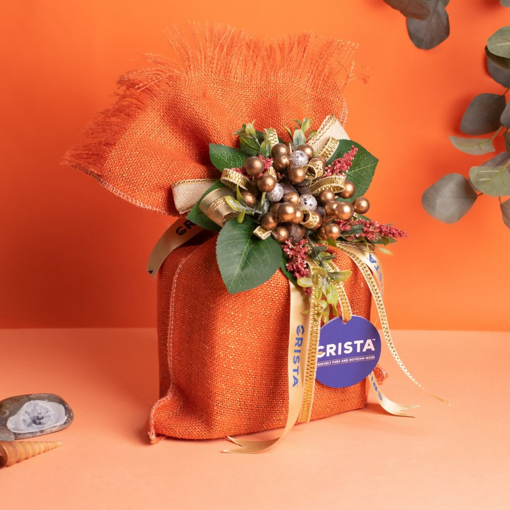 Crista Spices Earthy Spice Potli - Orange | Grocsy