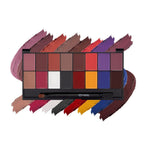 MARS Cosmetics Infinity Lip Palette with Spatula cum Applicator - 01 Multicolor | Grocsy